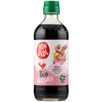 Huismerk Diksap appel-aardbei